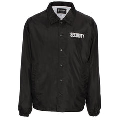 Tact Squad Windbreaker Lined w/SECURITY 100% Nylon (1112)