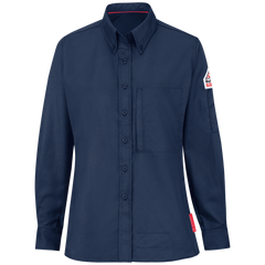 Bulwark iQ SERIES® Womens Lt Weight Comfort Woven Shirt CAT 1 (QS23)