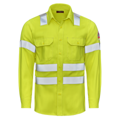 Bulwark Mens Hi Visibility Work Shirt CAT 2 (S1W2HV)