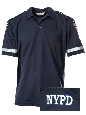 United Uniform Manufacturers Men's Short Sleeve NYPD Polo Shirt (UM501NY)
