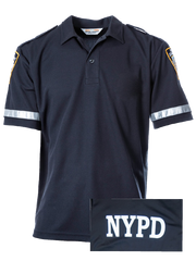 United Uniform Manufacturers Men's Short Sleeve NYPD Polo Shirt (UM501NY)